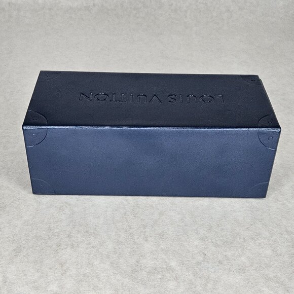Blue Louis Vuitton LV Sunglasses Box Case with Dustbag - Picture 6 of 8